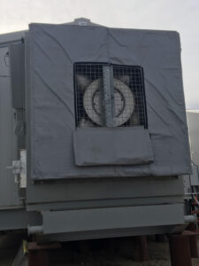 Fan Weather Barrier