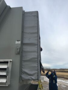 Fan Weather Barrier